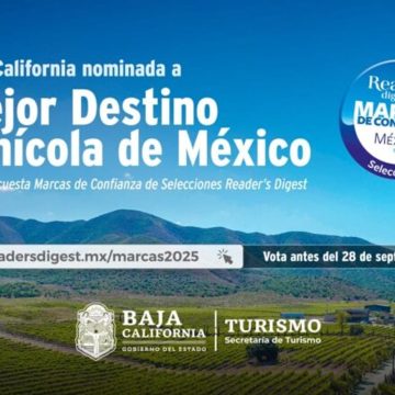3 Nominan a BC en encuesta nacional como mejor destino de turismo vinícola