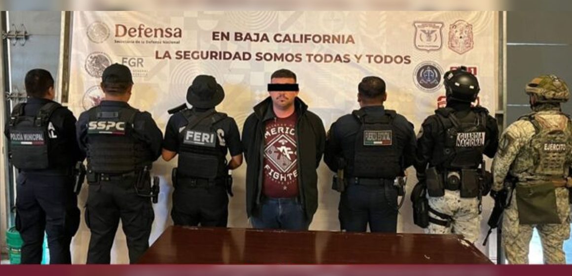 Detienen en Tijuana a hombre con orden de aprehensión por homicidio