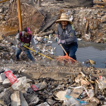 4 Refuerza municipio las labores de limpieza en desarenadores y pluviales
