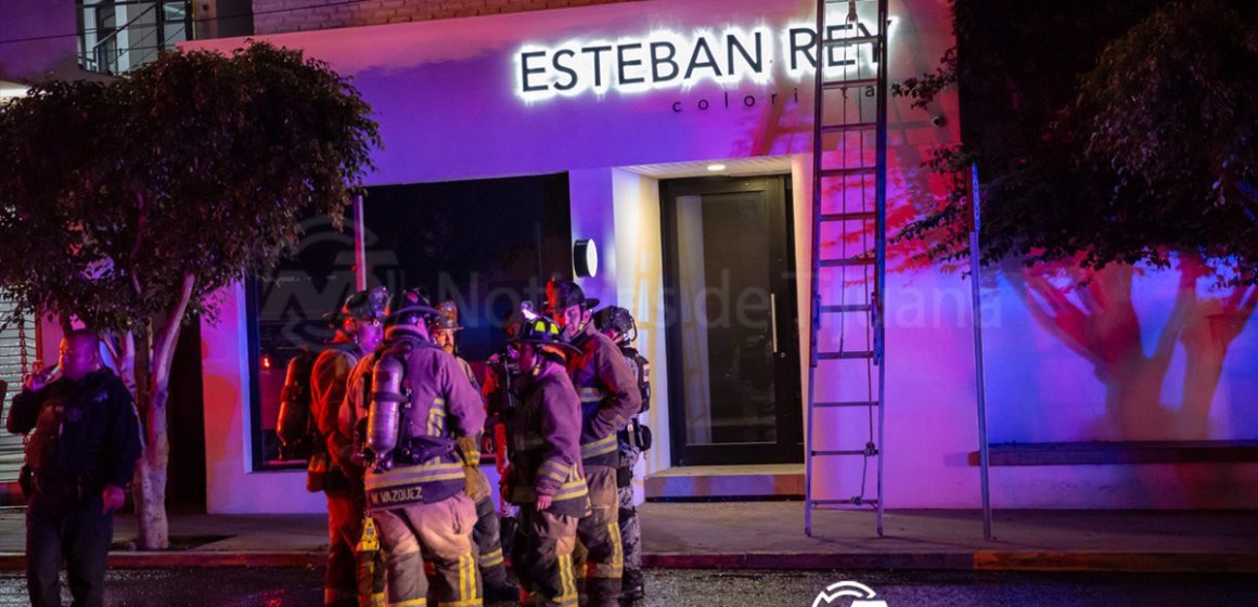 Conato de incendio en estética de la colonia Cacho
