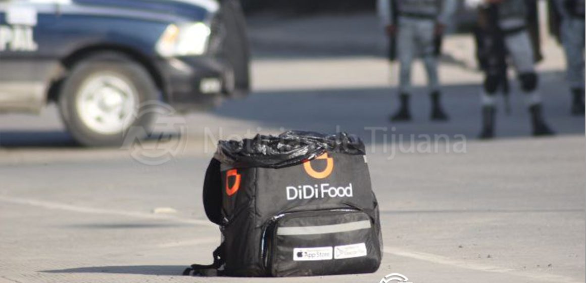 Localizan restos humanos en mochila de DiDi Food y hielera con mensaje de amenaza en Tijuana