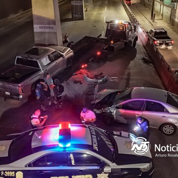 DJI_20250906053606_0002_D Conductora provoca accidente al dar vuelta prohibida en Tijuana