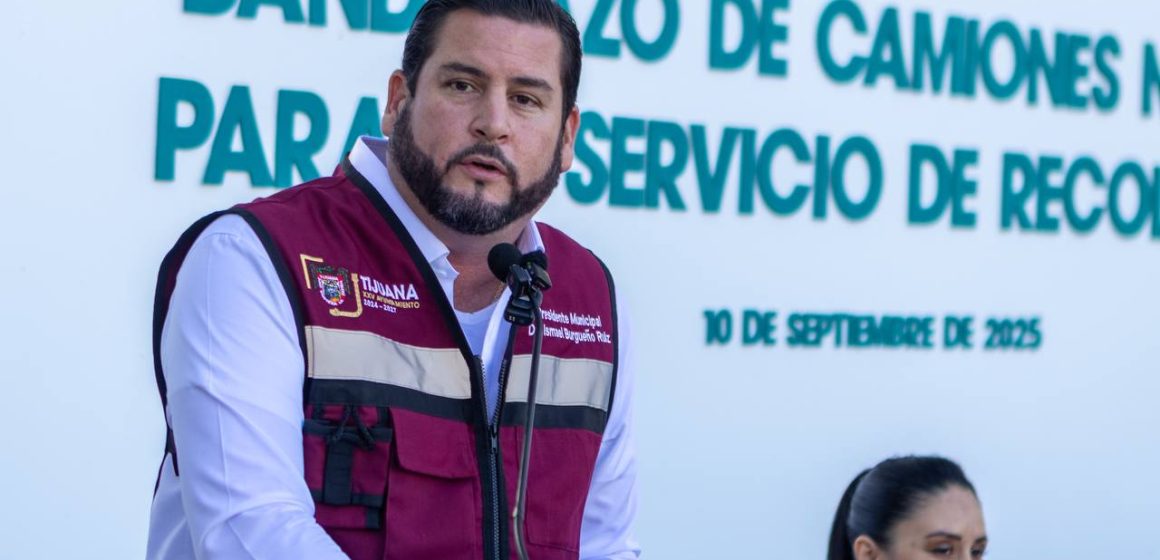 Ismael Burgueño impulsa modernización del servicio de limpia en Tijuana