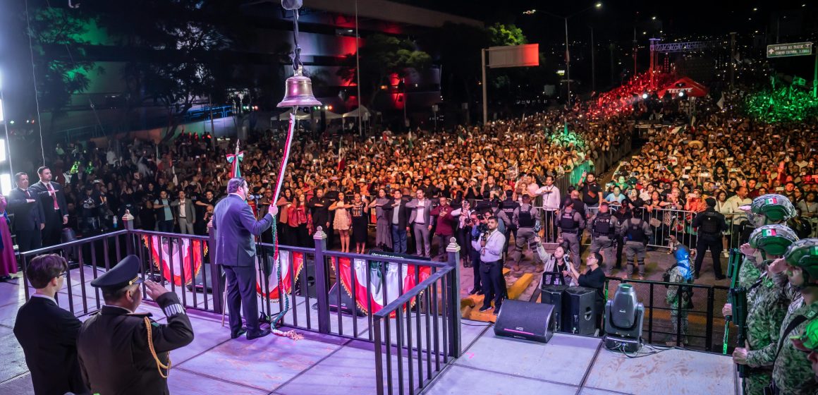 Más de 25 mil Tijuanenses celebran el grito de Independencia