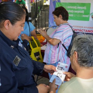 Refuerzan acciones de ciberseguridad y apoyo comunitario en la ciudad
