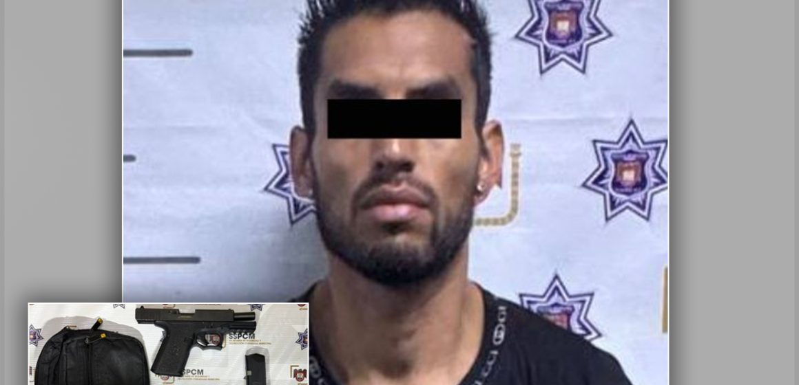 Detienen en Tijuana a hombre armado con orden de aprehensión activa