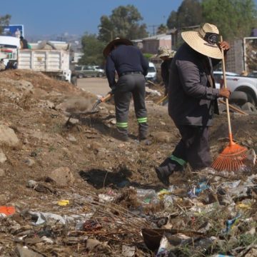Refuerzan acciones de ‘Tijuana: Ciudad Limpia’ en las delegaciones Otay, La Mesa y Sánchez Taboada