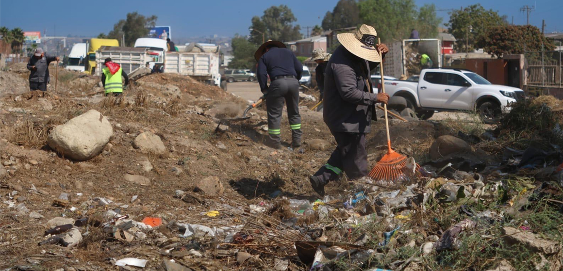 cd Refuerzan acciones de ‘Tijuana: Ciudad Limpia’ en las delegaciones Otay, La Mesa y Sánchez Taboada