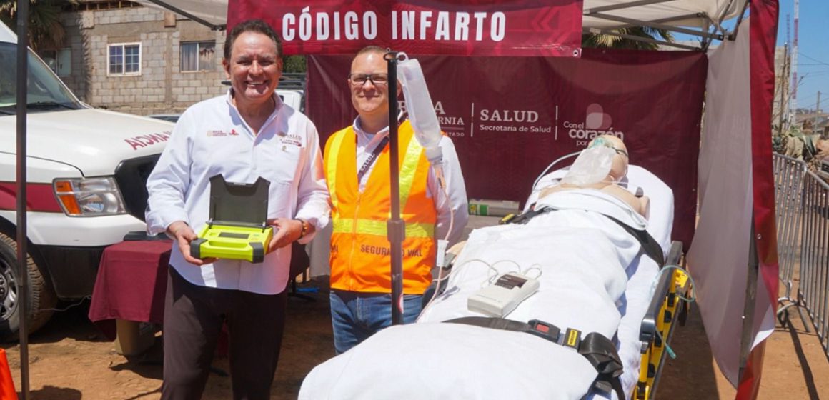 Red Código Infarto salva vidas en Baja California gracias a coordinación y capacitación médica