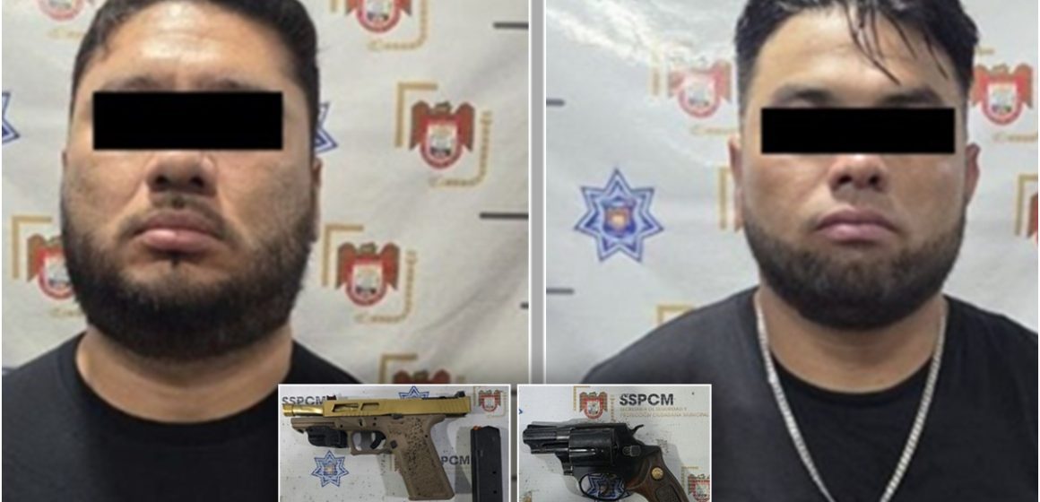 cxd Aseguran armas de fuego en recorrido de vigilancia en la Zona Norte de Tijuana