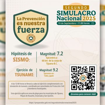 cxzd Simulacro Nacional 2025: Evacuaciones por Sismo y Tsunami en Baja California