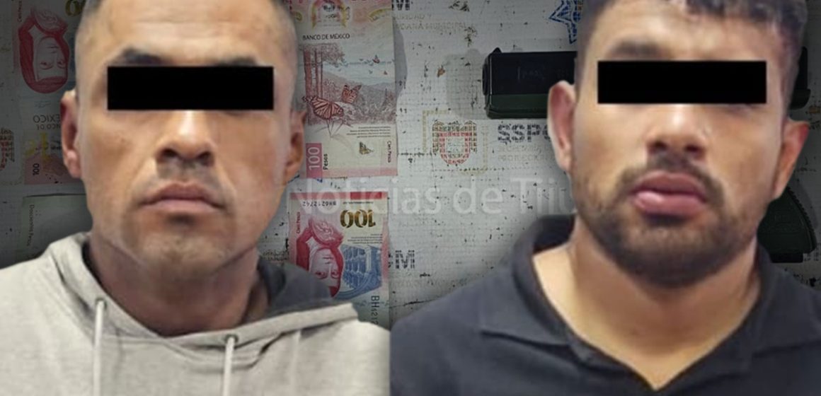 Caen dos presuntos responsables de múltiples asaltos a tiendas OXXO en Tijuana