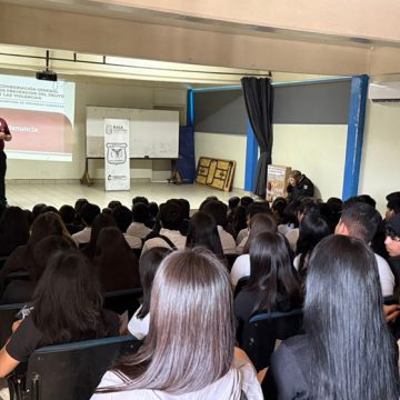 Impulsan talleres de prevención con jóvenes de bachillerato
