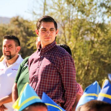 Gobierno de Tecate promueve valores cívicos en el lunes cívico de la escuela primaria Niños Héroes