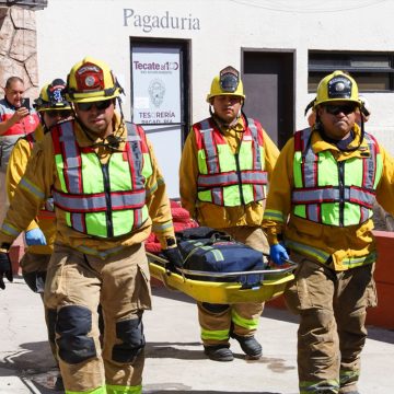 Gobierno de Tecate se suma al segundo simulacro nacional 2025