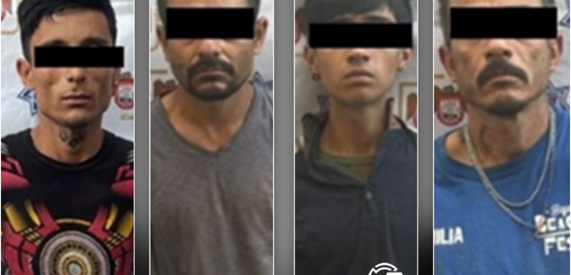 Rescatan a hombre secuestrado y capturan a cuatro presuntos responsables