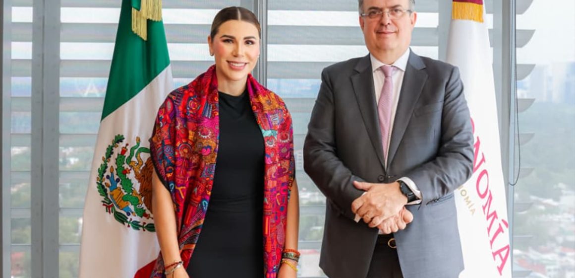 fsdw Marina del Pilar y Marcelo Ebrard buscan reforzar llegada de inversiones a Baja California