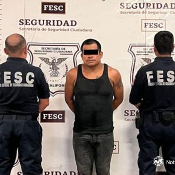 Detienen a hombre por violencia familiar en Tijuana