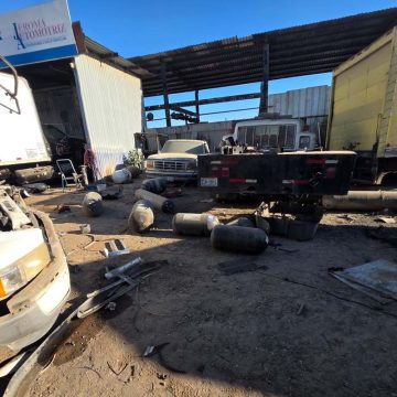 Trágico accidente en taller de “Jeroma Automotriz” deja un muerto  