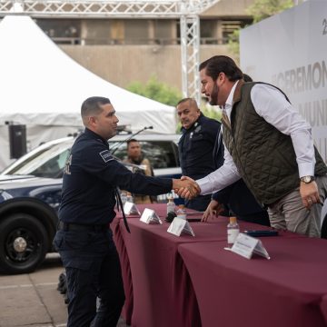 ngf Tijuana recibe a 53 nuevos policías municipales