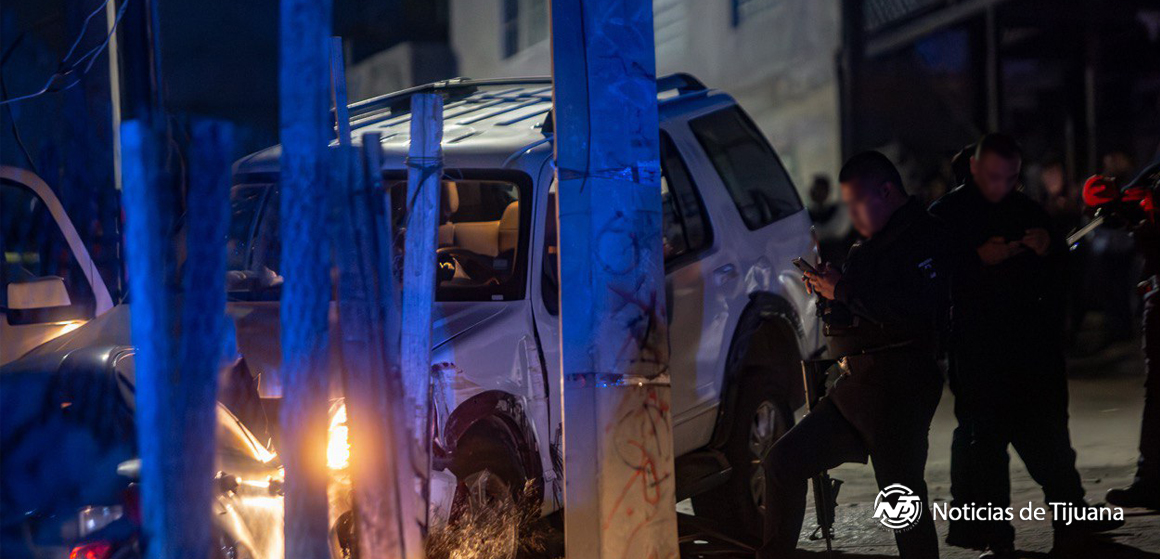 p Hombre es asesinado a balazos dentro de una camioneta en la colonia Las Cumbres