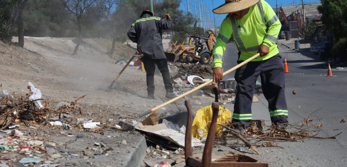 Más de 11 mil tijuanenses se benefician con obras de drenaje y limpieza urbana