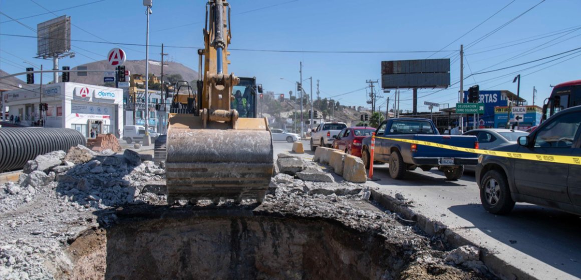 vcvd Inicia CESPT rehabilitación del Colector Insurgentes en Tijuana