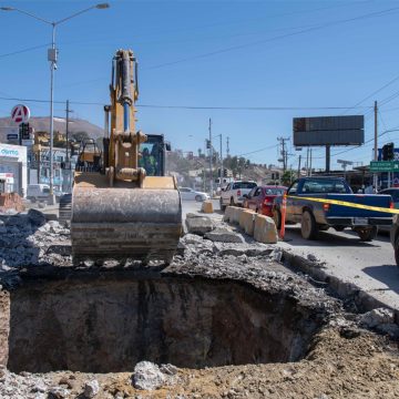 Inicia CESPT rehabilitación del Colector Insurgentes en Tijuana