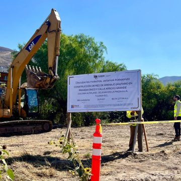 Arranca obra de drenaje sanitario en la colonia Altiplano