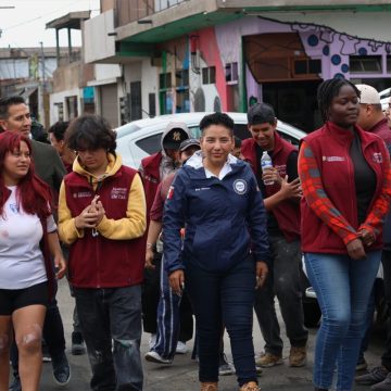 vxcd Develan mural comunitario en la Zona Norte como parte de la Jornada Nacional de Tequios y Murales