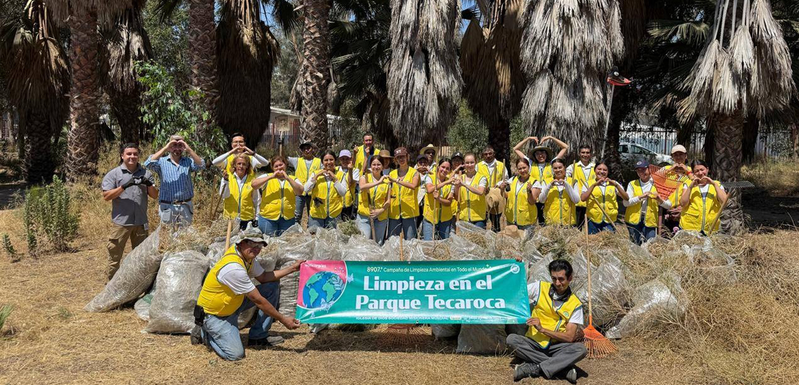 web Realizan limpieza de parque TecaRoca en Tecate