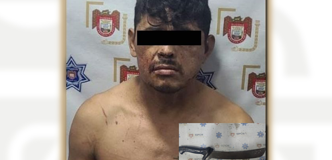 web Arrestan a hombre agresivo tras lesionar a un oficial