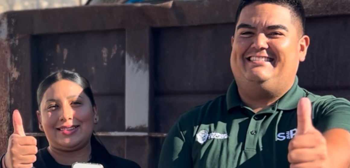 web Retira SIRT más de 10 toneladas de basura en la colonia Aldrete