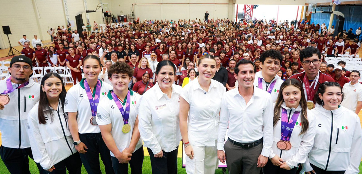 xcv Reconocen excelencia deportiva de medallistas de Baja California