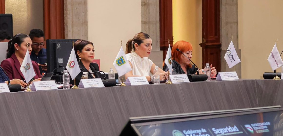 xs Gobernadora destaca en el Consejo Nacional de Seguridad la colaboración con la Federación para consolidar la paz