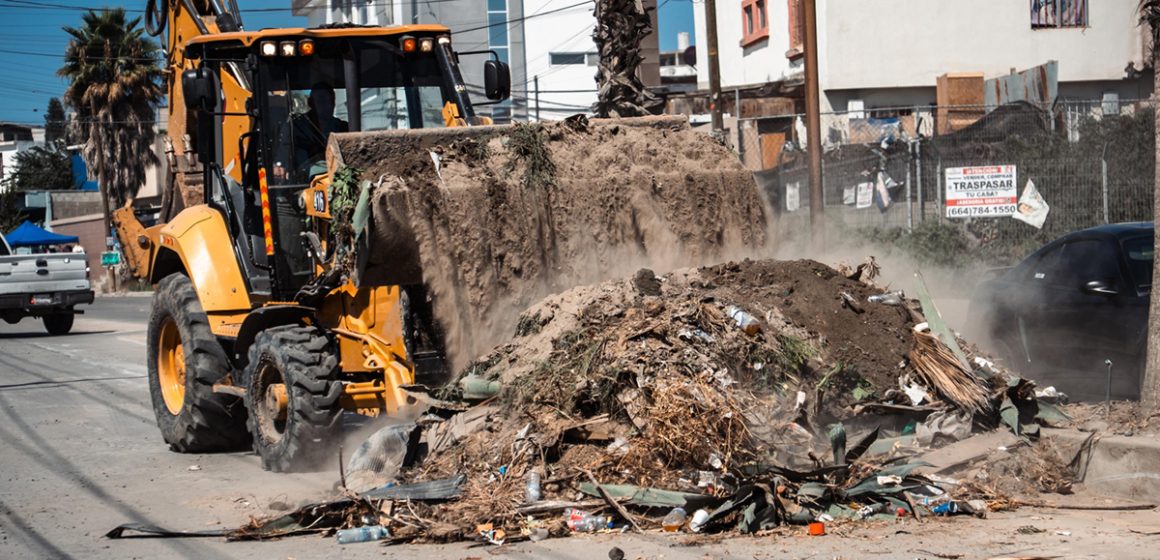 xzc Tijuana avanza en limpieza urbana en tres colonias clave
