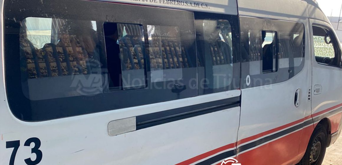 xzcs Chofer de transporte público es detenido tras presuntos signos de intoxicación