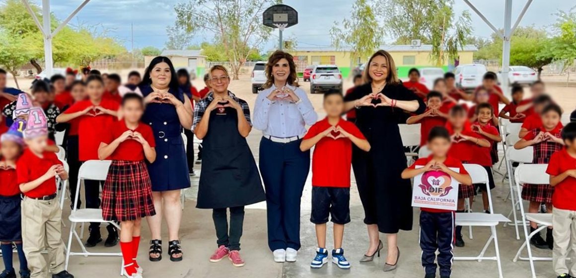 Inicia el programa de alimentación escolar del sistema DIF Baja California