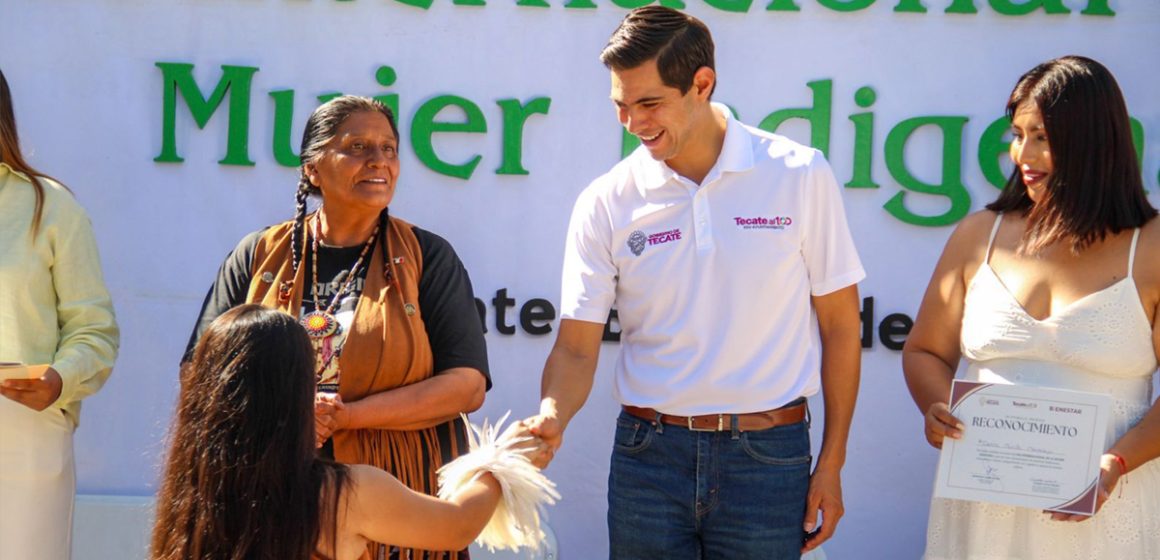 zxs Tecate conmemora el Día Internacional de la Mujer Indígena con emotivo homenaje