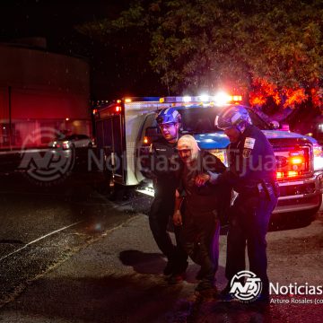 Indigente resulta herido tras ser atropellado en Zona Centro
