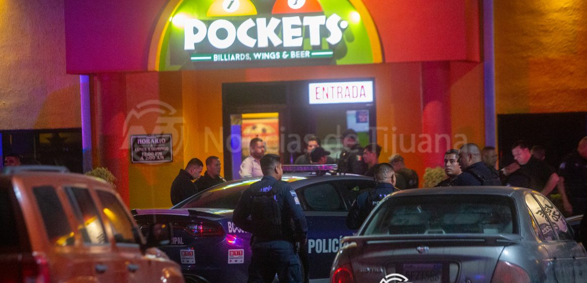 Riña en billar Pockets termina en detonaciones de arma de fuego