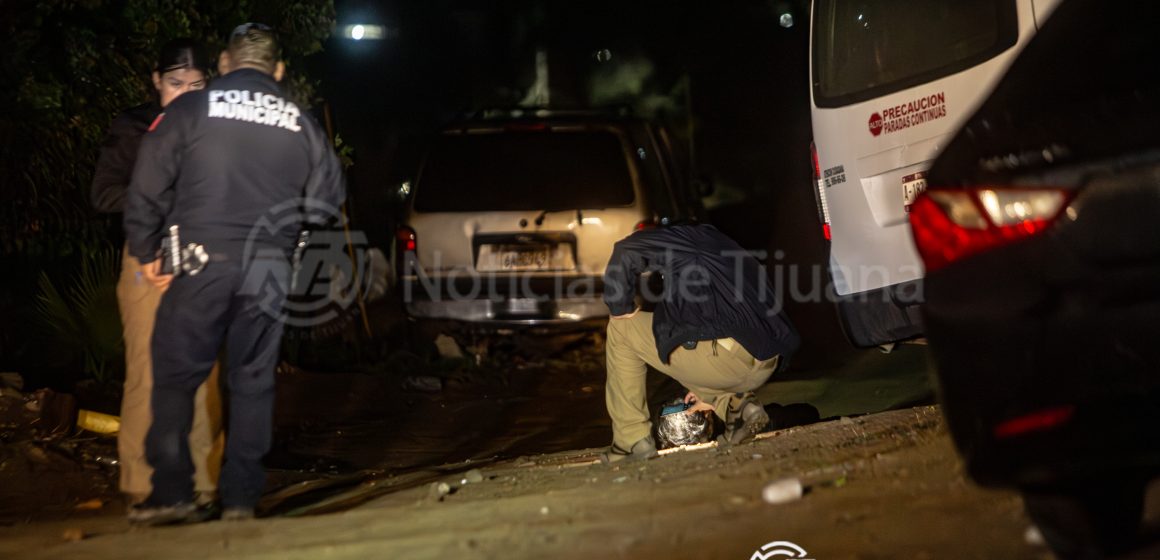 Hombre es hallado sin vida tras ataque armado en Tijuana