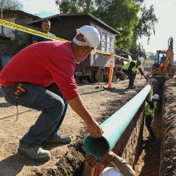 Concluye CESPT obras de drenaje sanitario en Playas de Rosarito