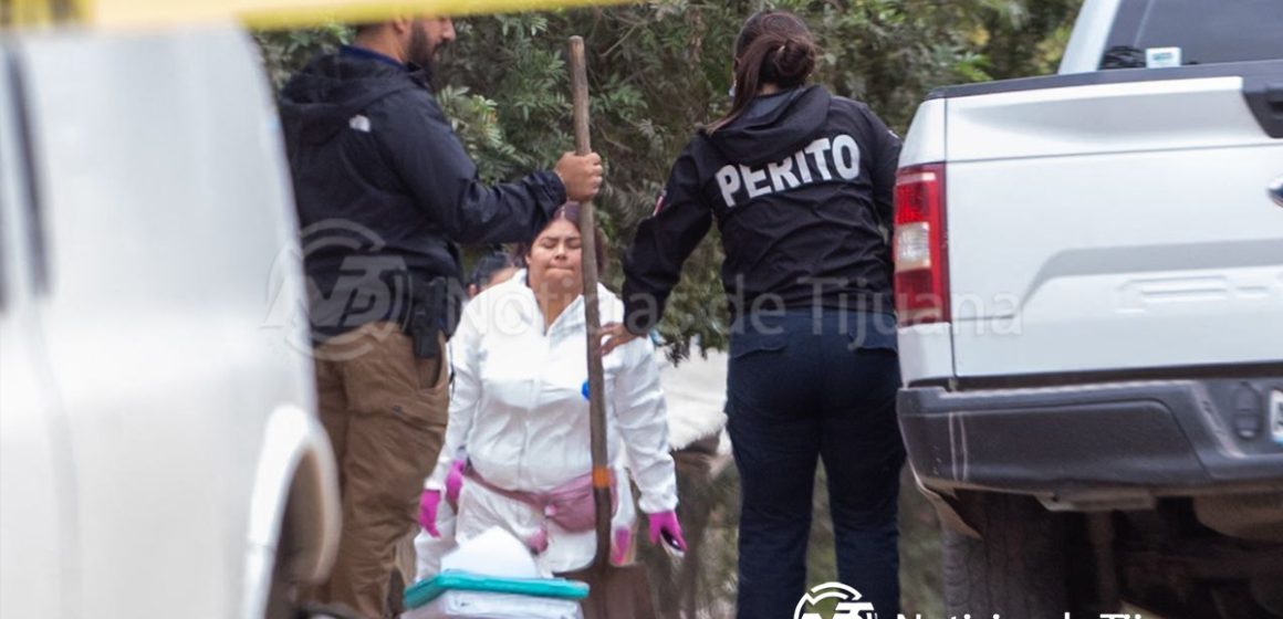 Localizan cuerpo humano semi enterrado en el Mariano