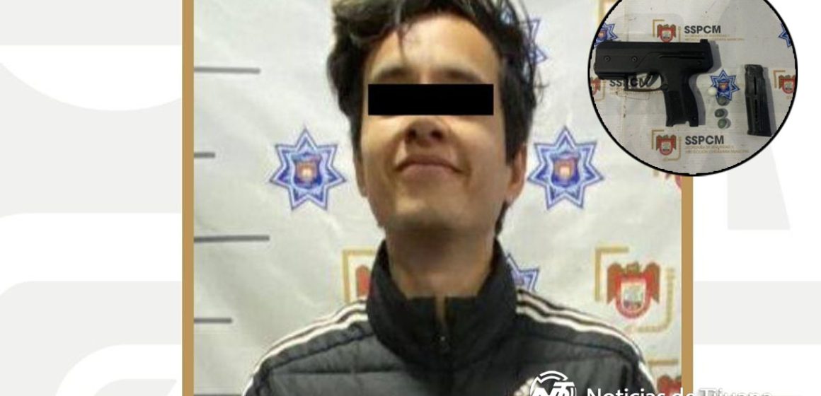 Amenazó a un automovilista con arma de plástico y terminó preso  