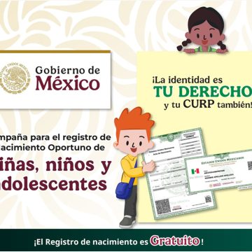 Lanzan en Baja California la campaña “Registro Oportuno” para quienes no cuentan con acta de nacimiento