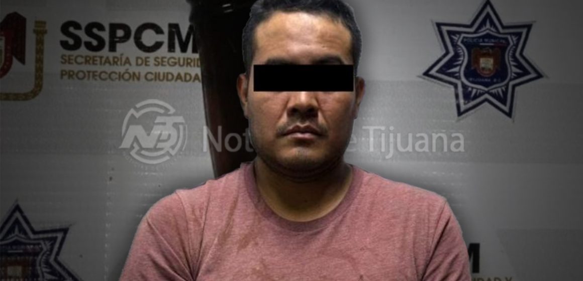Detienen a hombre que agredió a su pareja en Tijuana tras activarse el Botón Morado