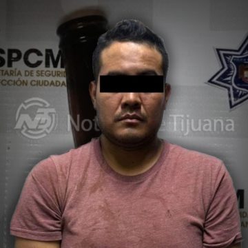 cxzd Detienen a hombre que agredió a su pareja en Tijuana tras activarse el Botón Morado