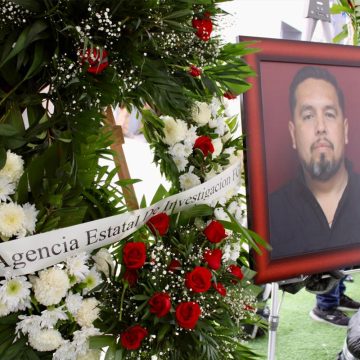 czxa FGE realiza honras fúnebres en memoria del Agente Estatal de Investigación Humberto Antonio Martínez Corrales