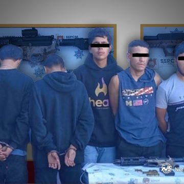 ds Refuerzan seguridad en Sánchez Taboada con aseguramiento de armas y presuntos delincuentes